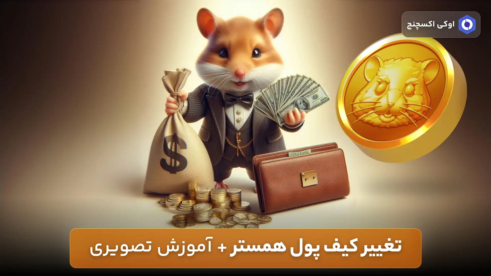 تغییر کیف پول همستر