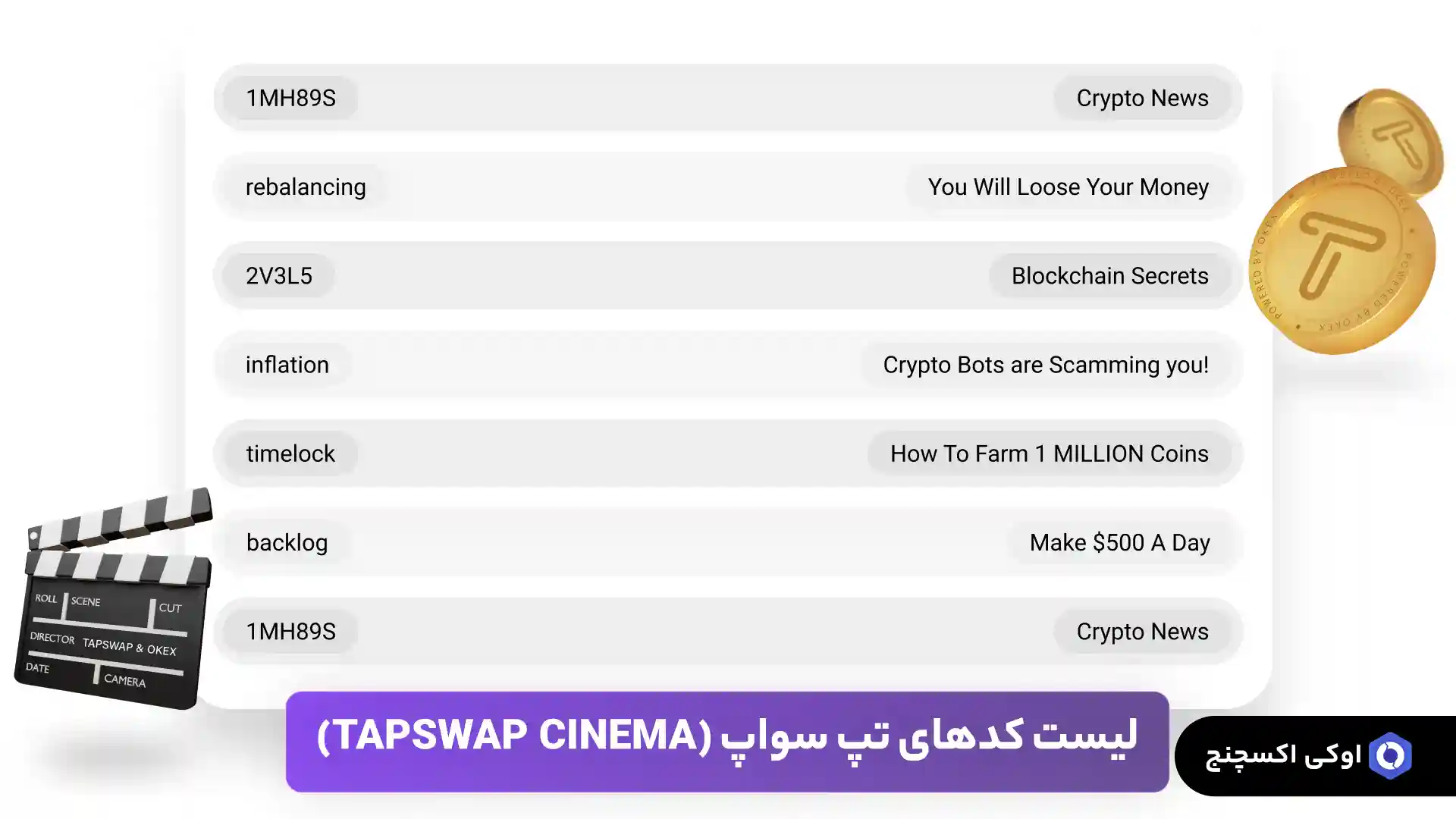 کدهای ربات تپ سواپ تلگرام