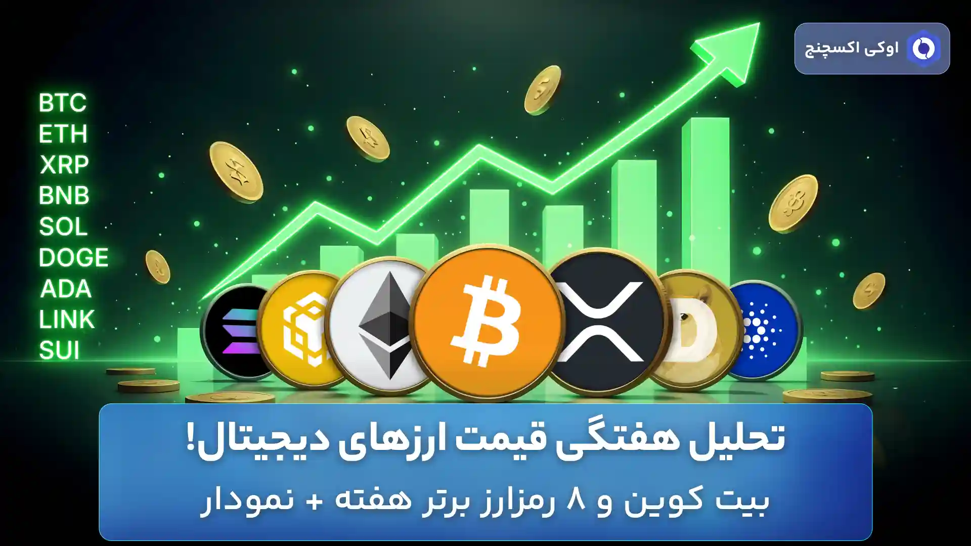 تحلیل هفتگی ارزهای دیجیتال 15 شهریور