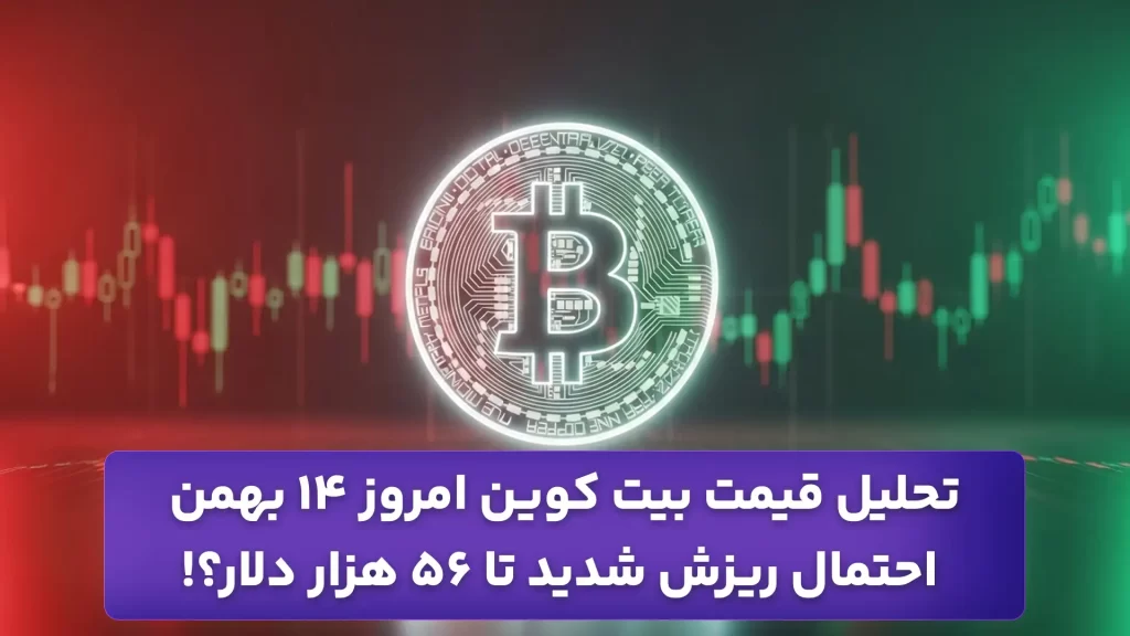 تحلیل قیمت بیت کوین امروز 14 بهمن