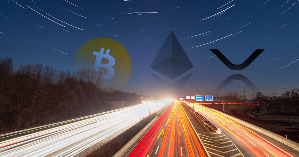 بیت کوین اتریوم ریپل